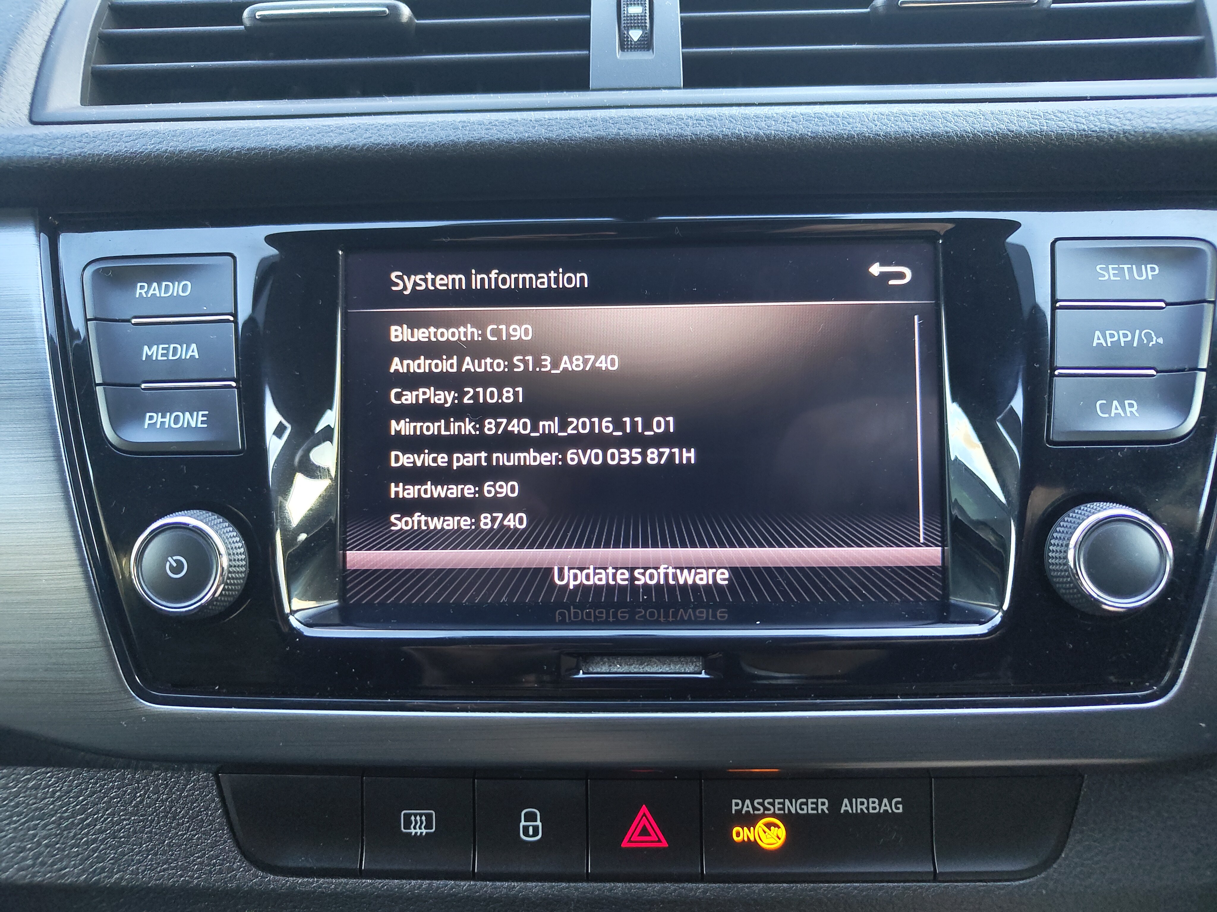 Radio, and software