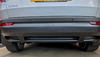 Paint Code for grey part of rear Bumper