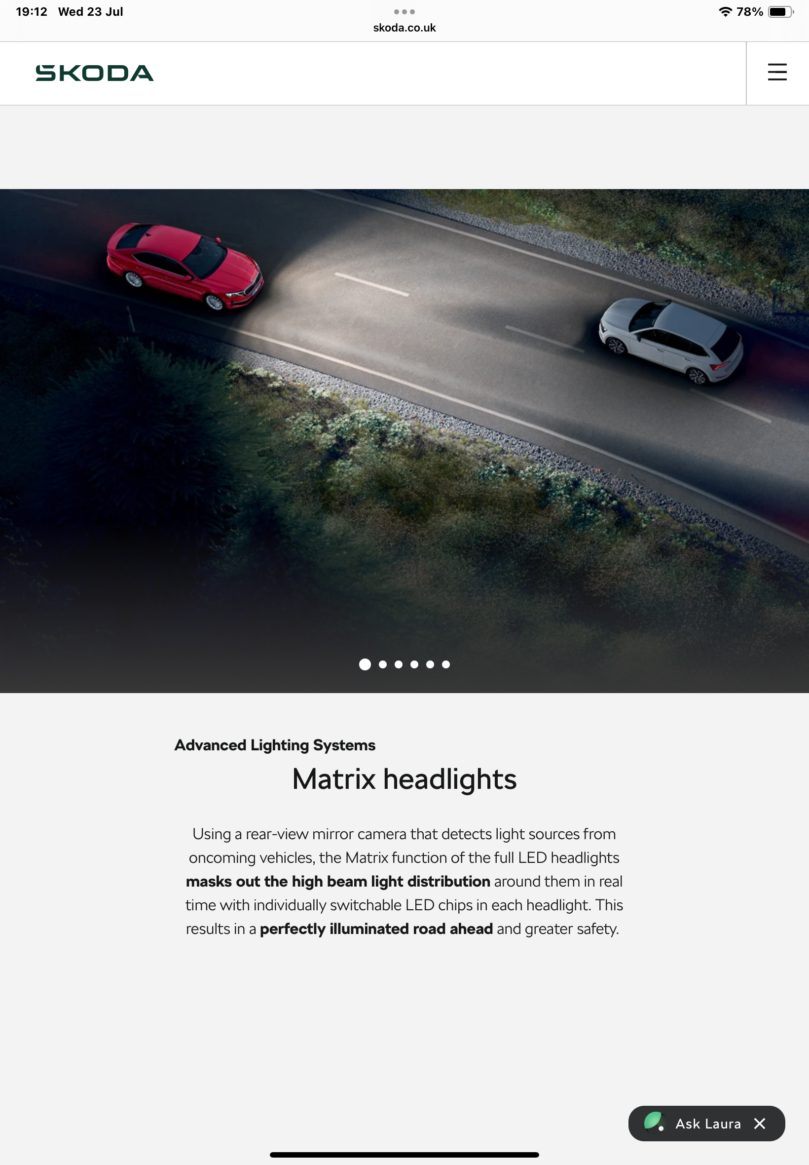 Car Renewal Advice – Considering a Skoda Karoq (Lighting Question)