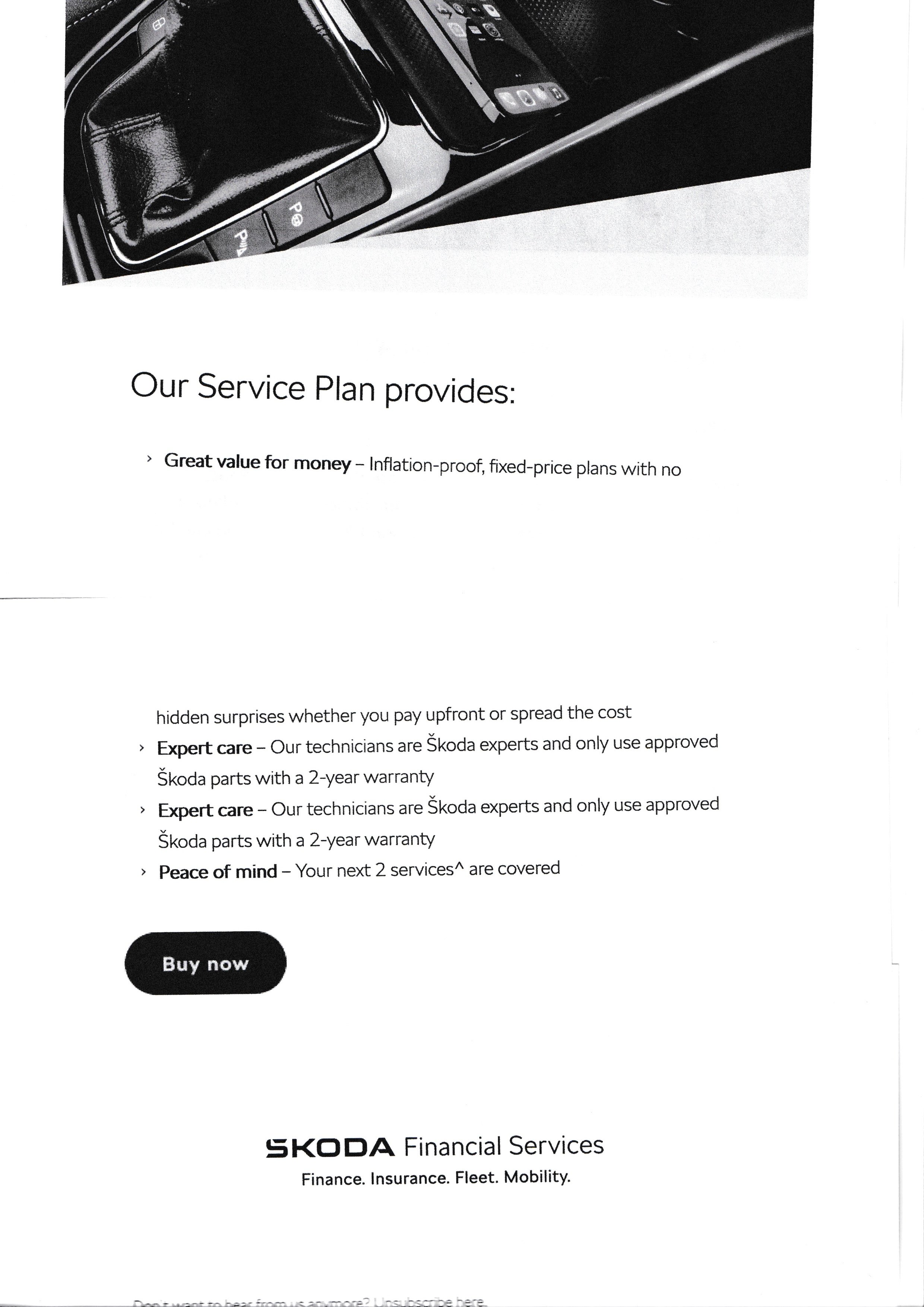 Is this a scam, or a VWFS muck up?