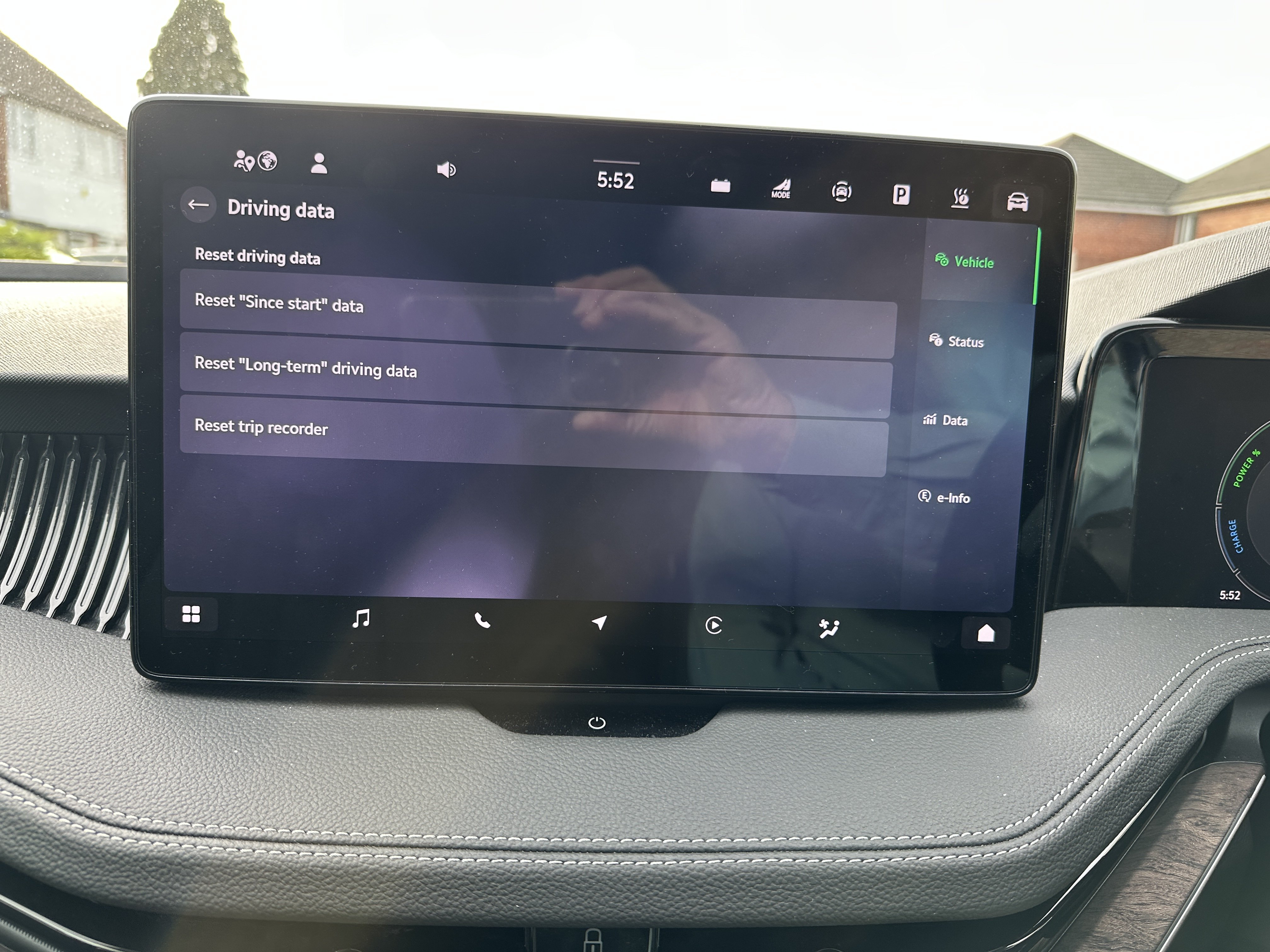 Reset Trip Recorder
