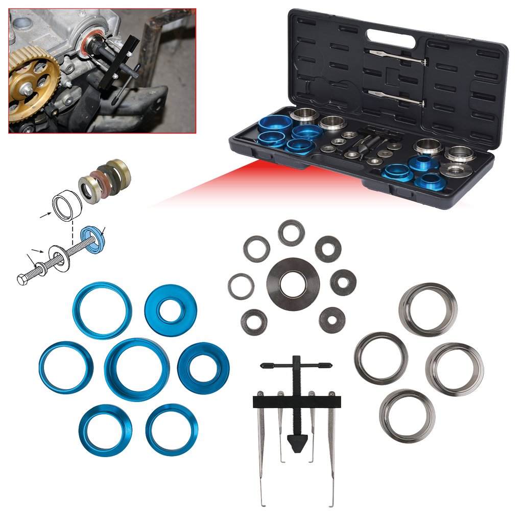 A tool tip for those who must replace a leaking camshaft or crankshaft radial oil seal