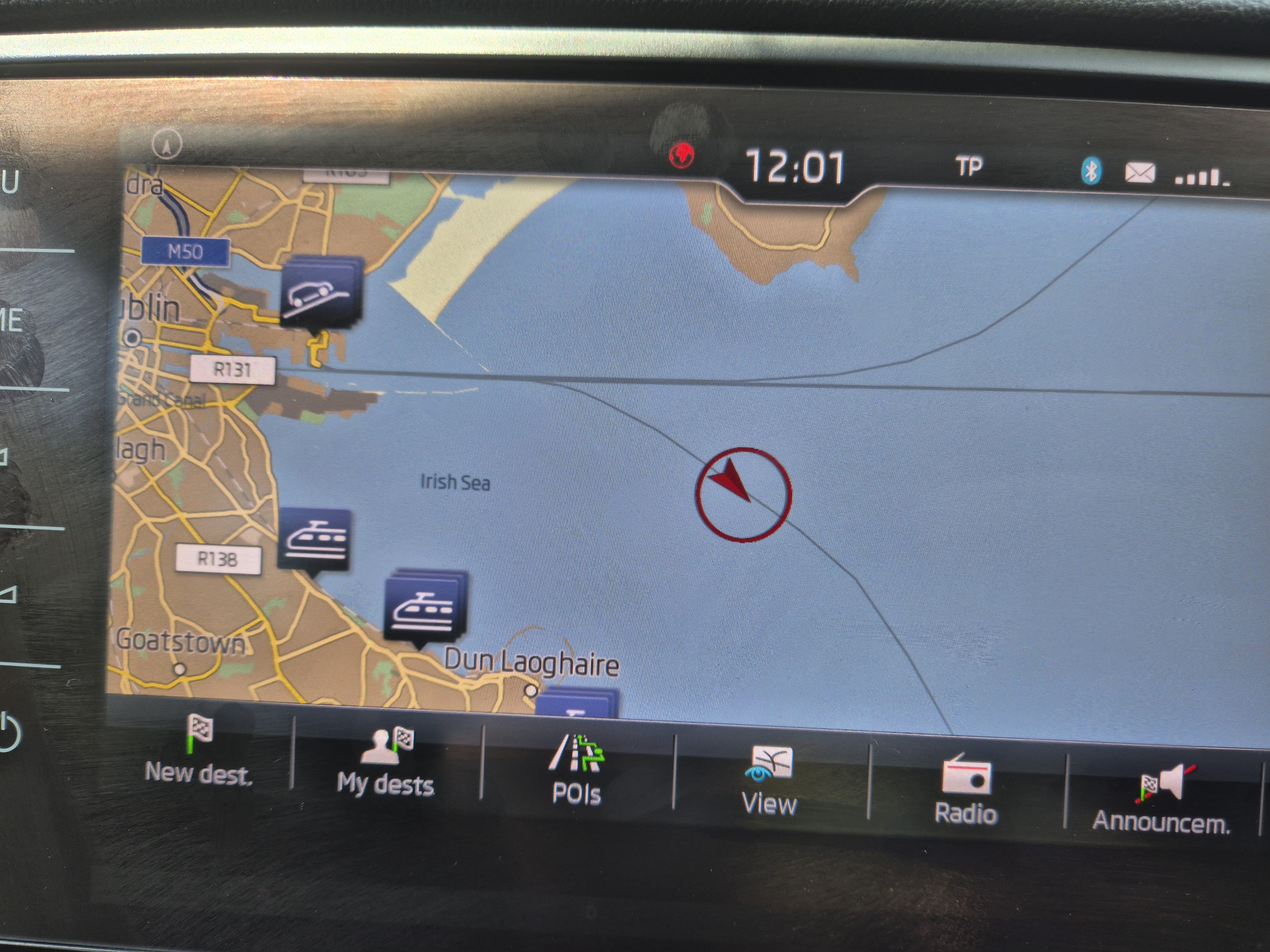 Problem with navigation system