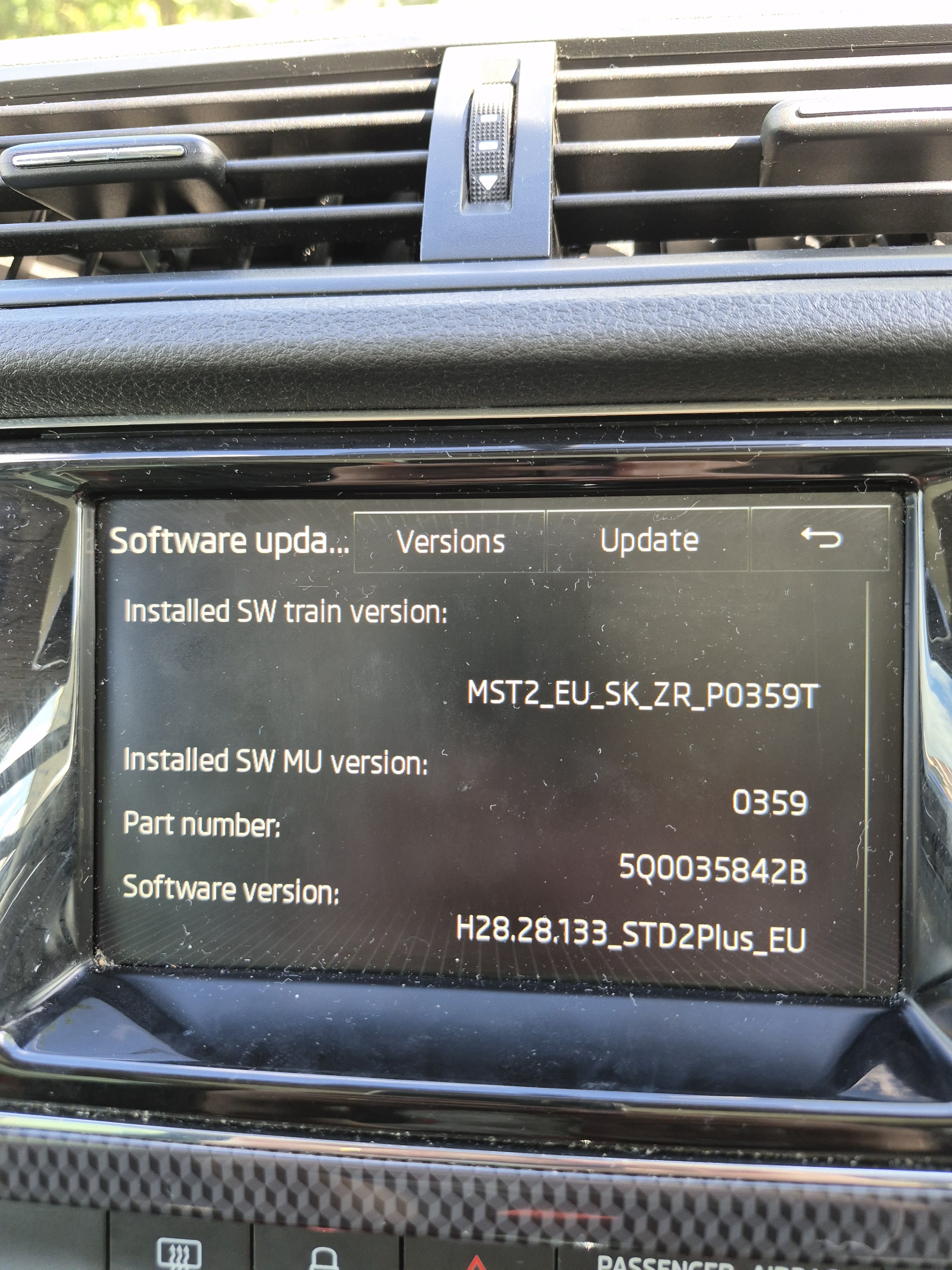 System update