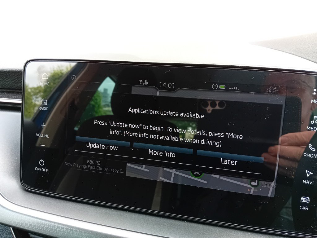 Scala SE L 2024  Infotainment unit updates