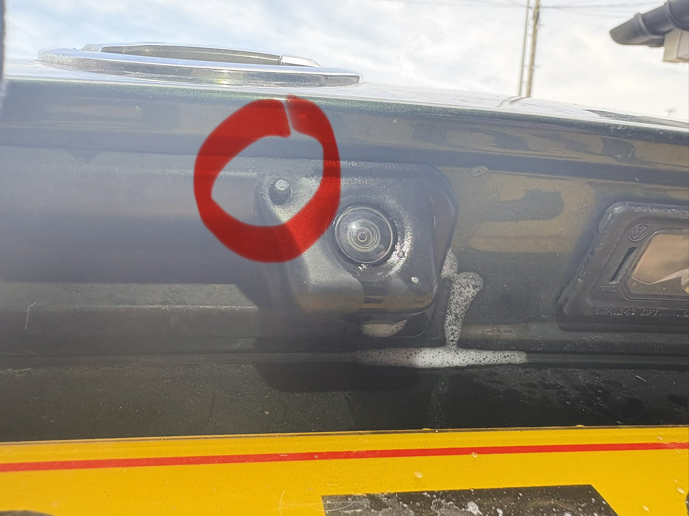Rear Washer Leak Through Tailgate