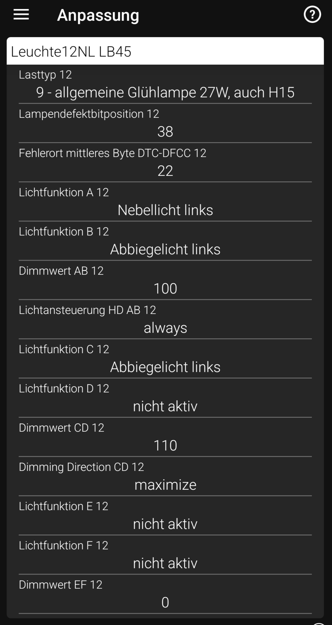 Skoda Octavia mk3 fl cornering light coding