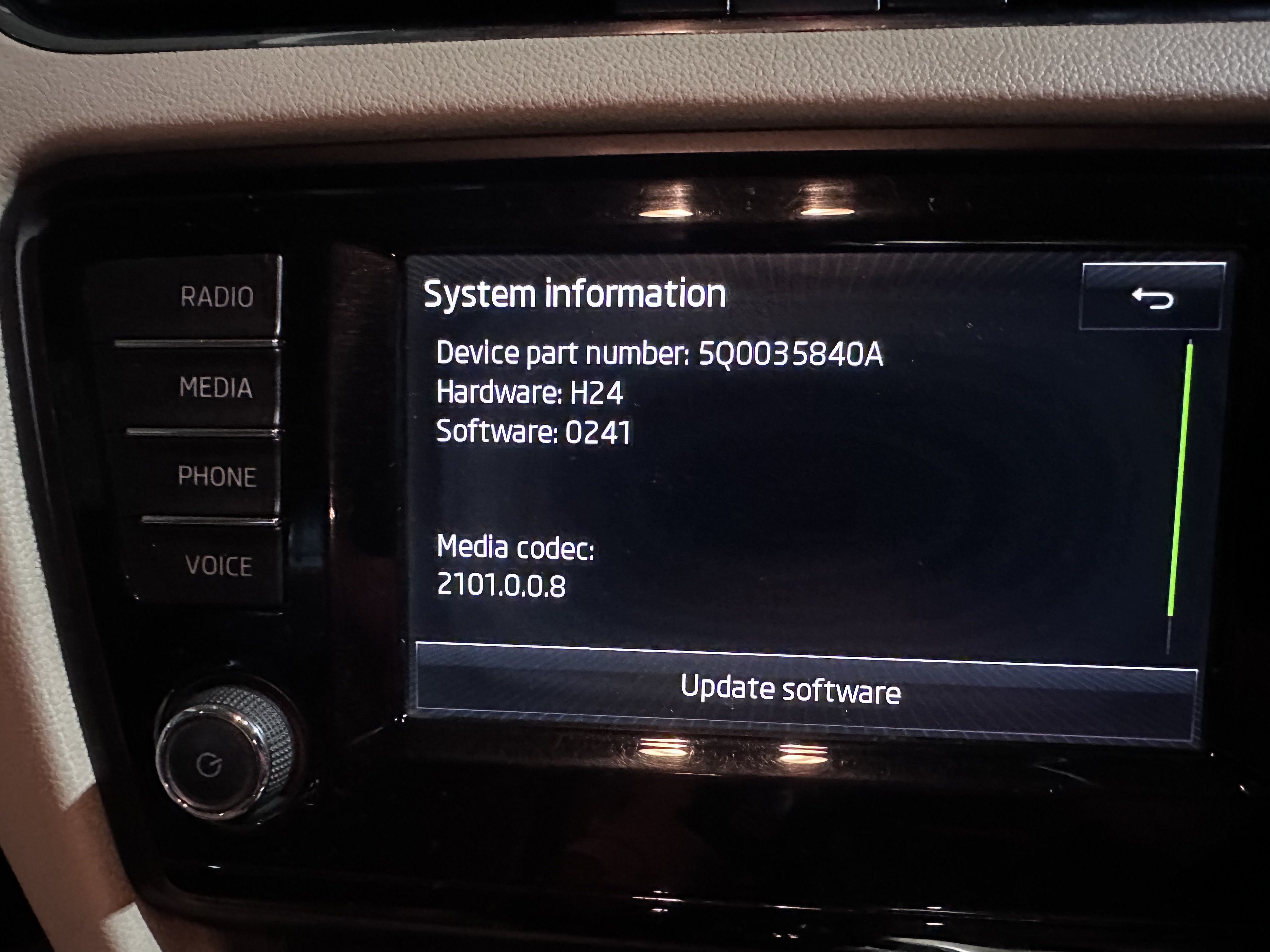 Software update possibilities
