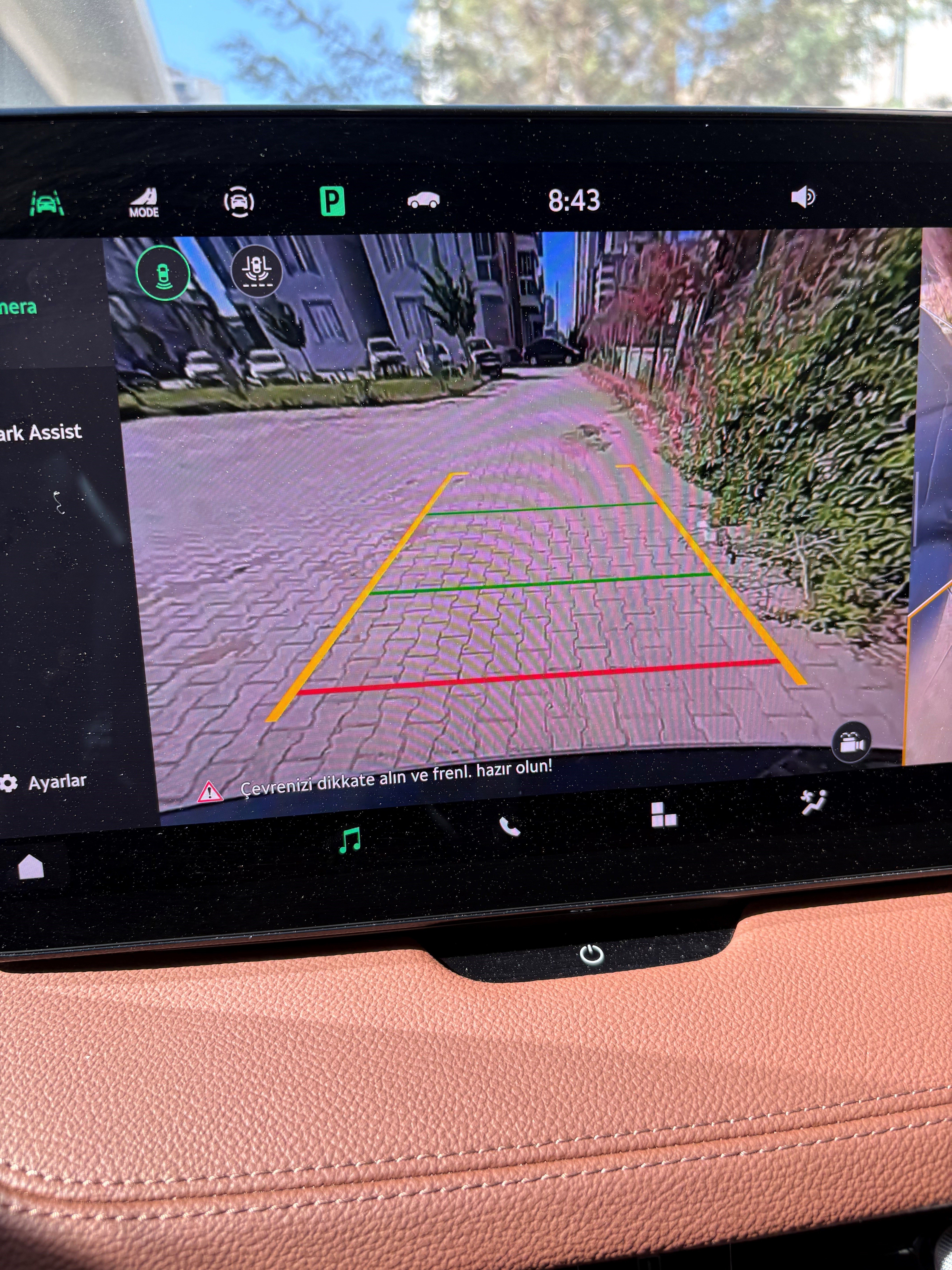 Superb IV Reversing Camera Image Quality