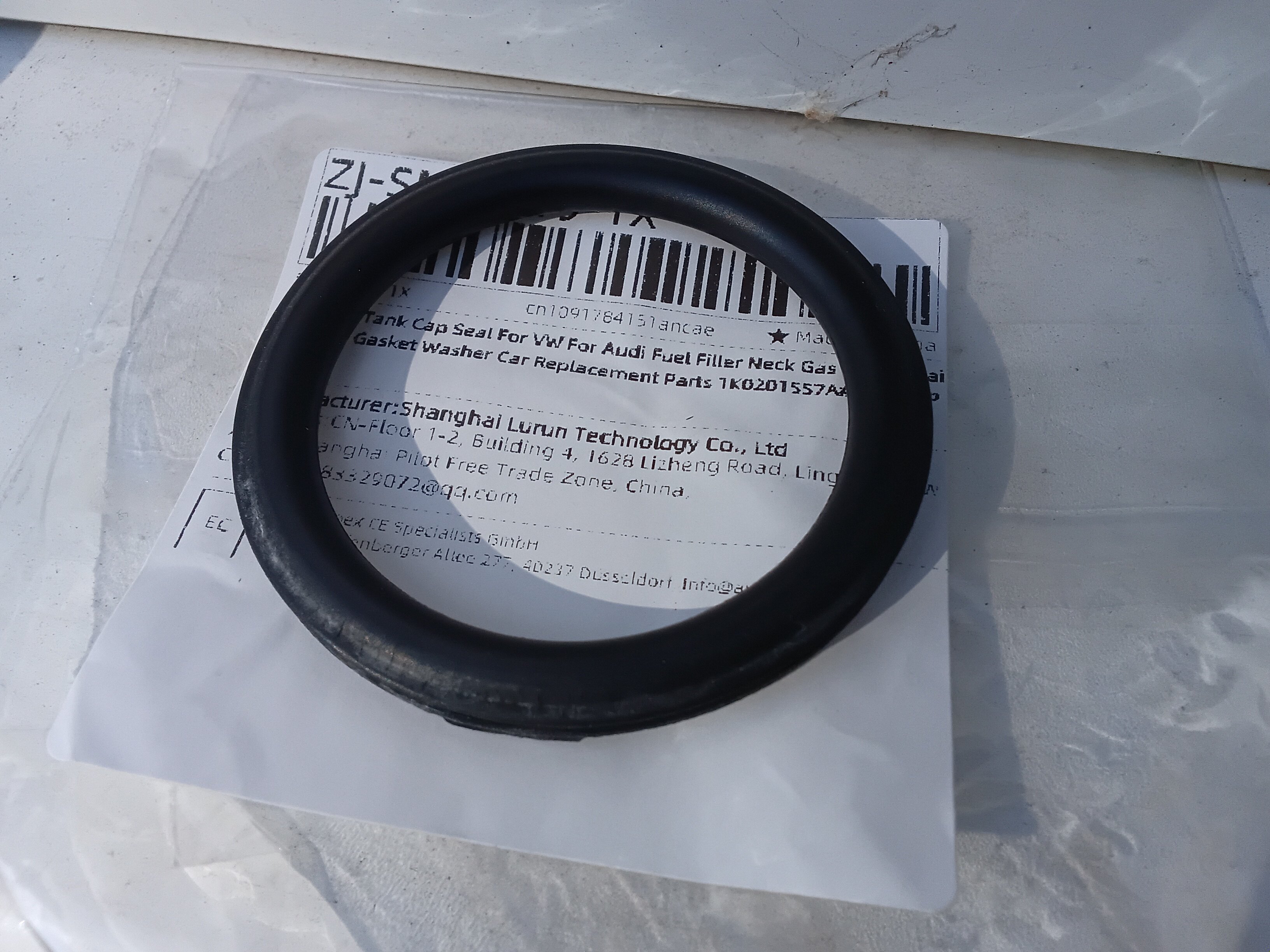 Fuel Tank Cap Replacement Seal