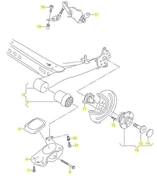 O3 - 2015 - 1.2 TSI - Replacing splash guards at rear brake disks, how much trouble to expect?
