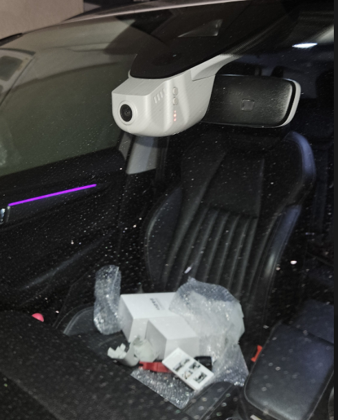 Installation of Dashcam