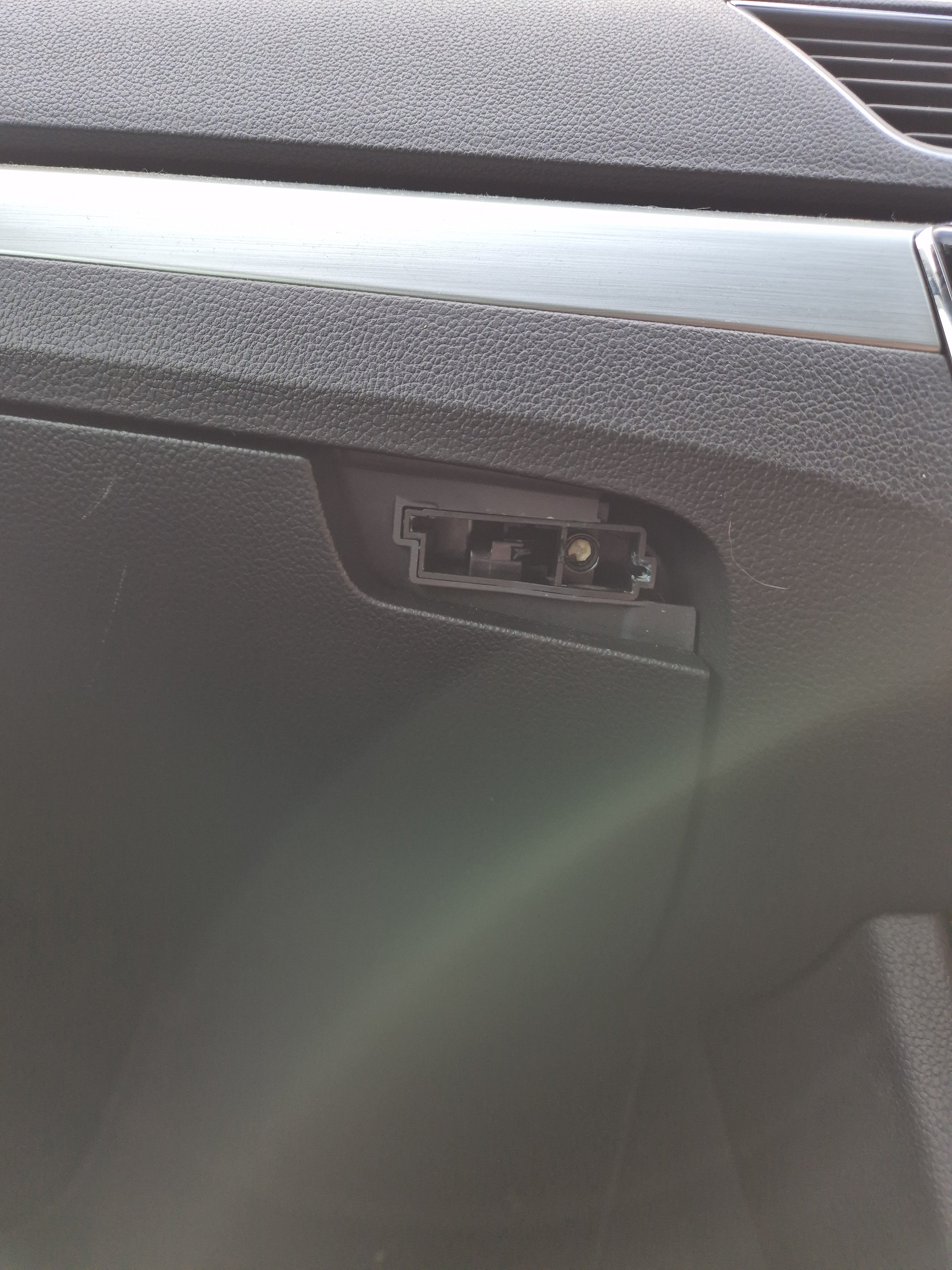 Glove box lock/latch replacement